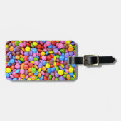 Kleurrijk Snoep Bagagelabel (Voorkant horizontaal)