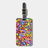 Kleurrijk Snoep Bagagelabel (Voorkant verticaal)