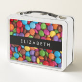 Kleurrijk Snoep, Buttonnen van Snoepjes, zoet, Jou (Achterkant)