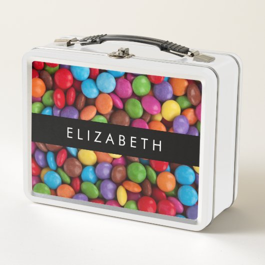 Kleurrijk Snoep, Buttonnen van Snoepjes, zoet, Jou (Voorkant)