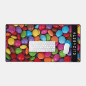 Kleurrijk Snoep, Buttonnen van Snoepjes, zoet, Jou Bureaumat (Keyboard & Muis)