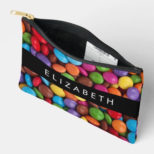 Kleurrijk Snoep, Buttonnen van Snoepjes, zoet, Jou Etui (Open)