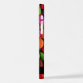 Kleurrijk Snoep, Buttonnen van Snoepjes, zoet, Jou iPhone Hoesje (Linkerkant)