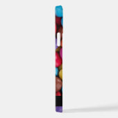 Kleurrijk Snoep, Buttonnen van Snoepjes, zoet, Jou iPhone Hoesje (Rechterkant)