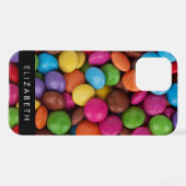 Kleurrijk Snoep, Buttonnen van Snoepjes, zoet, Jou iPhone Hoesje (Achterkant horizontaal)