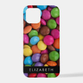 Kleurrijk Snoep, Buttonnen van Snoepjes, zoet, Jou iPhone Hoesje (Achterkant)