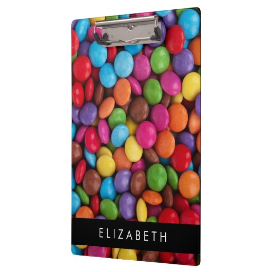 Kleurrijk Snoep, Buttonnen van Snoepjes, zoet, Jou Klembord (Links)