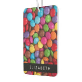 Kleurrijk Snoep, Buttonnen van Snoepjes, zoet, Jou Luchtverfrisser (Links)