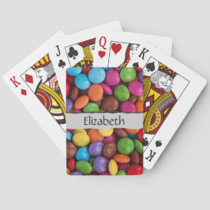 Kleurrijk Snoep, Buttonnen van Snoepjes, zoet, Jou Speelkaarten
