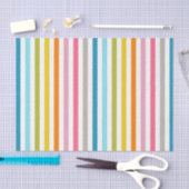Kleurrijk Snoep Gestreept Tissuepapier (Craft)
