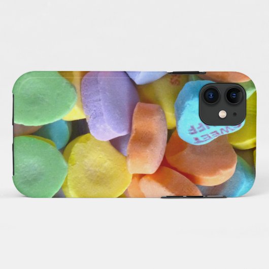 Kleurrijk Snoep Harten Case-Mate iPhone Case (Achterkant (horizontaal))