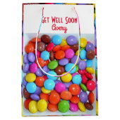 Kleurrijk Snoep Kinderen krijgen goed Medium Cadeauzakje (Voorkant)