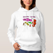 Kleurrijk Snoep Lover Design | Schattigee zoete tr Hoodie (Voorkant)