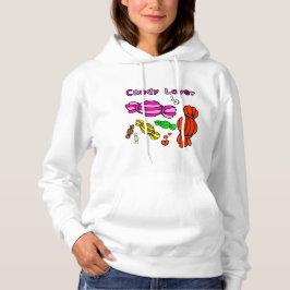 Kleurrijk Snoep Lover Design | Schattigee zoete tr Hoodie