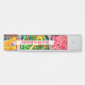 Kleurrijk Snoep Persoonlijke Kind Deurbordje (Voorkant)