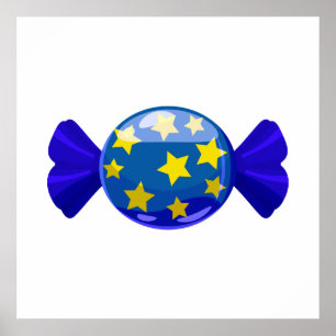 Kleurrijk Snoep Poster