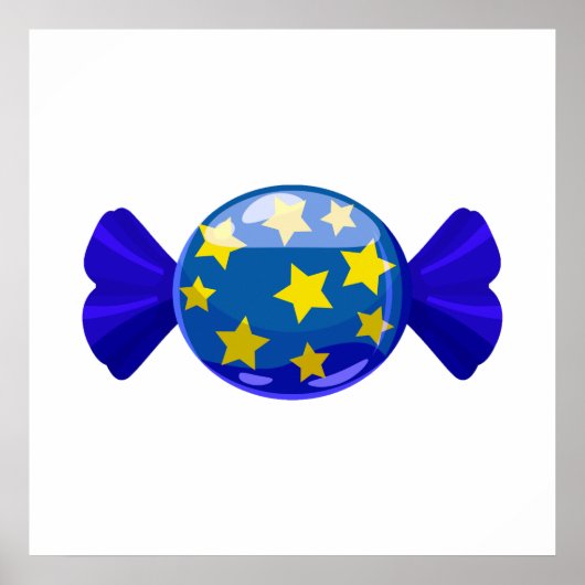 Kleurrijk Snoep Poster (Voorkant)