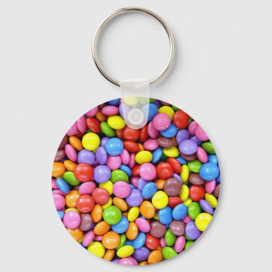 Kleurrijk Snoep Sleutelhanger (Voorkant)