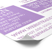 Kleurrijk Snoep, snoepgoed, omkeren Poster (Hoek)