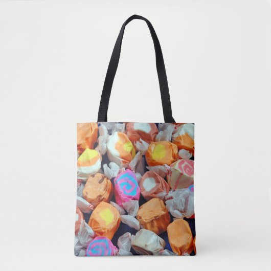 Kleurrijk snoep tote bag (Voorkant)