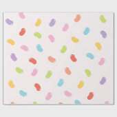 Kleurrijk Snoep — Verpakkingspapier Cadeaupapier (Vlak)