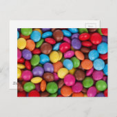 Kleurrijk Snoeppatroon Briefkaart (Voorkant / Achterkant)