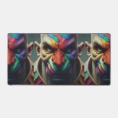 Kleurrijk Soul Mask Bureaumat (Voorkant)