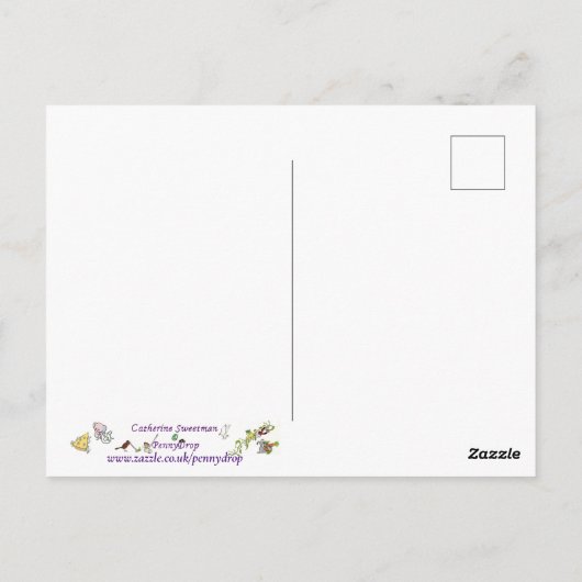 Kleurrijk sparen Pangolin bedreigd dieractivisme Briefkaart (Achterkant)