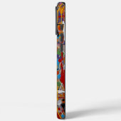 Kleurrijk spatpatroon Case-Mate iPhone case (Achterkant / Links)