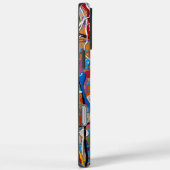 Kleurrijk spatpatroon Case-Mate iPhone case (Achterkant / Rechts)