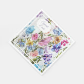 Kleurrijk speciaal evenement Whimsical bloemfeest Servet (Hoek)