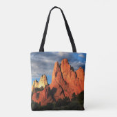 Kleurrijk, speciaal gepersonaliseerd, tuin van god tote bag (Achterkant)