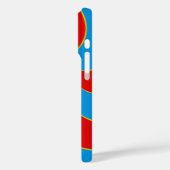 Kleurrijk Spiraal Golfpatroon Case-Mate iPhone Case (Achterkant / Links)