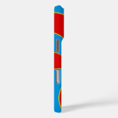 Kleurrijk Spiraal Golfpatroon Case-Mate iPhone Case (Achterkant / Rechts)