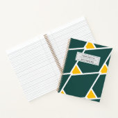 Kleurrijk spiraal notebook notitieboek (Binnen)