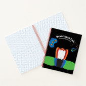 Kleurrijk spiraal notebook notitieboek (Binnen)