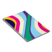 Kleurrijk spiraal notitieboek (Rechterzijde)