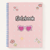 Kleurrijk spiraalnotitieboek voor creatieve kinder notitieboek (Voorkant)