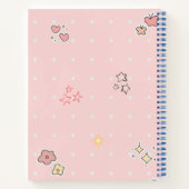 Kleurrijk spiraalnotitieboek voor creatieve kinder notitieboek (Achterkant)