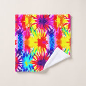 KLEURRIJK SPLASH DESIGN MODERN STROPDAS-DYE BAD HANDDOEK (Wasdoekje)