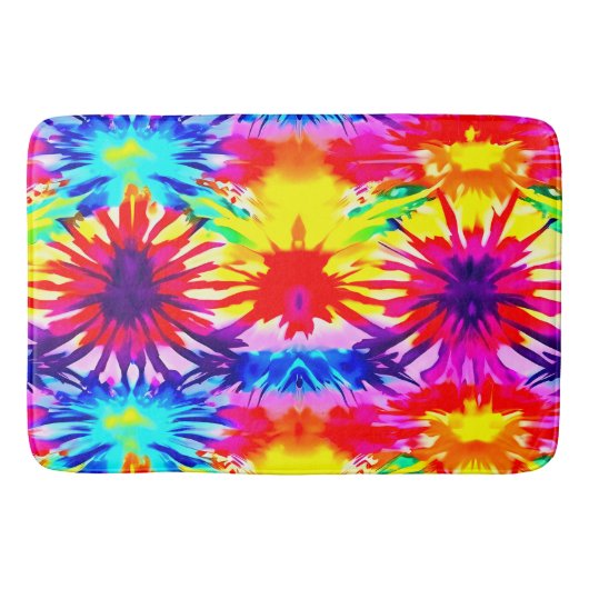 KLEURRIJK SPLASH DESIGN MODERN STROPDAS-DYE BADMAT (Voorkant)