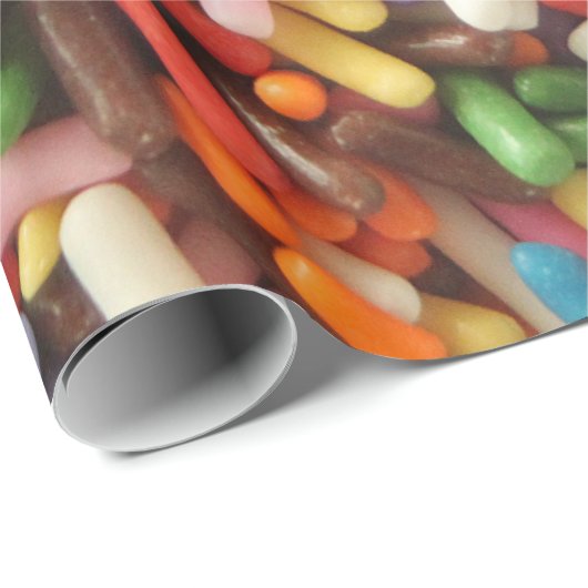 Kleurrijk sprintpapier voor het oppakken cadeaupapier (Rol Hoek)