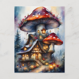 Kleurrijk sprookjesdorp, Postcrossing Briefkaart