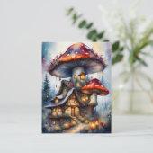 Kleurrijk sprookjesdorp, Postcrossing Briefkaart (Staand voorkant)