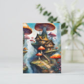 Kleurrijk sprookjesdorp, Postcrossing Briefkaart (Staand voorkant)