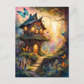 Kleurrijk sprookjesdorp, Postcrossing Briefkaart (Voorkant)