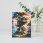 Kleurrijk sprookjesdorp, Postcrossing Briefkaart (Staand voorkant)