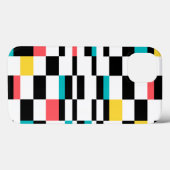 Kleurrijk, stedelijk, modern, trendgeometrisch pat Case-Mate iPhone case (Achterkant (horizontaal))