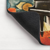 kleurrijk Steinway Piano-instrument en kunst Muismat (Hoek)