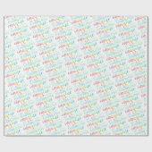 KLEURRIJK STEL JE DE MOGELIJKHEDEN INSPIREREND VOO CADEAUPAPIER (Vlak)